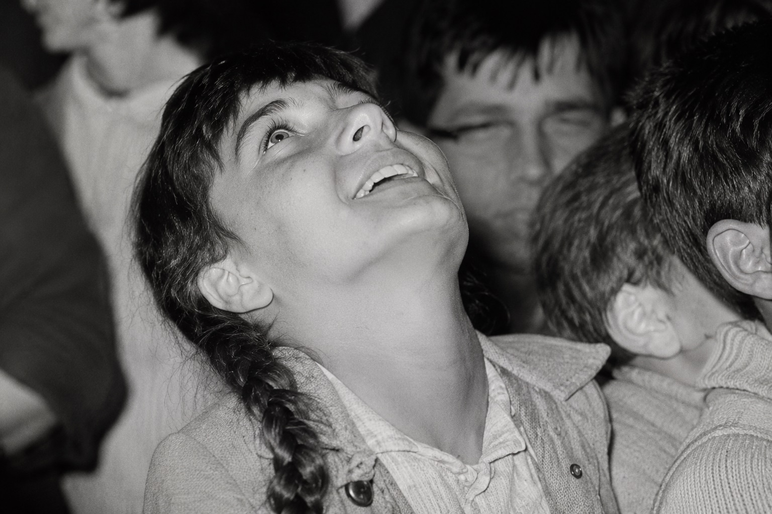 Imagen restaurada o recreada digitalmente de Conchita González, la vidente más conocida de Garabandal